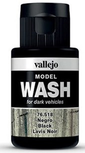 Black, Model Wash 35ml