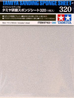 Sanding Sponge Sheet 320 (hiomatyyny)