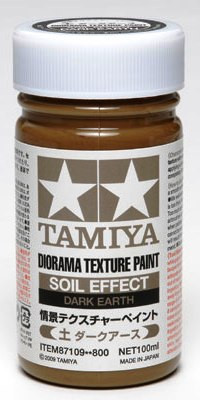 Diorama Texture Paint Soil Effect, Dark Earth 100ml