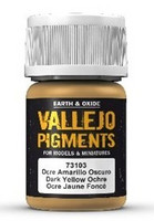 Dark Yellow Ochre, Vallejo Pigments 35ml
