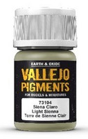 Light Sienna, Vallejo Pigments 35ml