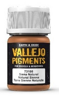 Natural Sienna, Vallejo Pigments 35ml