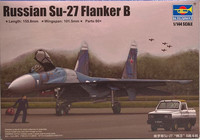 Russian SU-27 Flanker B, 1:144 (pidemmällä toimitusajalla)