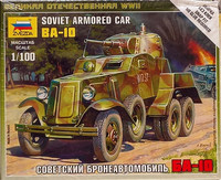 Soviet Armored Car BA-10 1:100