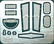 Detail parts for '66 Revell Chevy Pickup 1:25