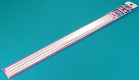 Plastic Beams 5mm Triangle (white) 5kpl x 40cm