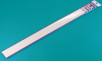 Plastic Beams 5mm Round (white) 6kpl x 40cm