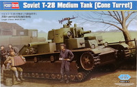 Soviet T-28 Medium Tank (Cone Turret), 1:35