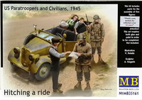 Hitching a Ride. US Paratroopers and Civilians 1945, 1:35
