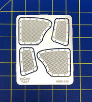 Aluminium Rear Panels, 1:24/1:25