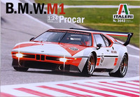 BMW M1 Procar, 1:24 (pidemmällä toimitusajalla)