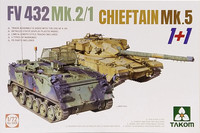 FV432 Mk.2/1 & Chieftain Mk.5, 1:72 (pidemmällä toimitusajalla)