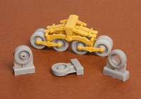 40/43M Zrinyi Assault Gun Roadwheels (for Bronco kit), 1/35