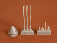 P-39 Airacobra (Aeroproduct) Propeller Set (for Eduard & Hasegawa kits), 1:48