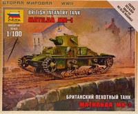 British Infantry Tank Matilda Mk.I, 1:100