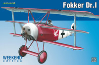 Fokker Dr.I, 1:72 (pidemmällä toimitusajalla)
