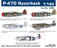 P-47D Razorback, 1:144