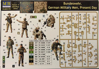 Bundeswehr, German Military Men, 1:35 (pidemmällä toimitusajalla)