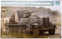 German 8,8cm Flak 18 Selbstfahrlafette, 1:35