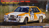 Mitsubishi Lancer EX2000 Turbo 1982 1000 Lakes Rally, 1:24
