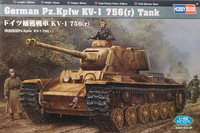 German Pz.Kpfw KV-1 756(r), 1:48 (pidemmällä toimitusajalla)