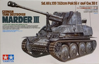 German Tank Destroyer Marder III, 1:35