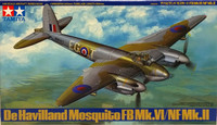 De Havilland Mosquito FB Mk.VI / NF Mk.II, 1:48 (pidemmällä toimitusajalla)