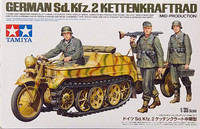 German Sd.Kfz.2 Kettenkraftrad Mid-Production, 1:35