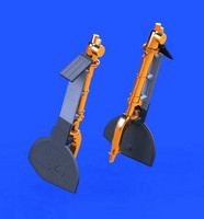 A6M Undercarriage Legs Bronze (for Eduard), 1:48