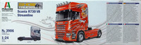 Scania R730 V8 Streamline, 1:24 (pidemmällä toimitusajalla)