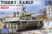 Tiger I Early Pz.Kpfw. VI Ausf. E, 1:16 (pidemmällä toimitusajalla)