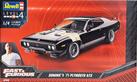 Plymouth GTX '71 (Dom's) Fast & Furious, 1:24