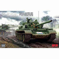 T-55A Medium Tank Mod.1981 w/workable track links, 1:35 (pidemmällä toimitusajalla)