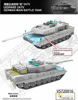 German Main Battle Tank Leopard 2 A7V, 1:72