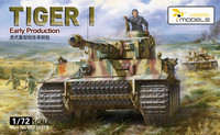 Tiger I Early Production, 1:72 (pidemmällä toimitusajalla)