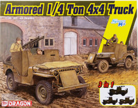 Armored 1/4 Ton 4x4 Truck, 1:35