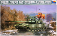 Russian T-72B3 with 4S24 Soft Case ERA & Grating Armour, 1:35