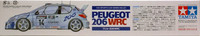 Peugeot 206 WRC '99, 1:24 (pidemmällä toimitusajalla)