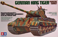 German King Tiger Porsche Turret, 1:35