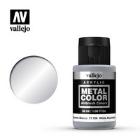 White Aluminium Metal Color 32ml