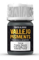 Dark Slate Grey, Vallejo Pigments 35ml