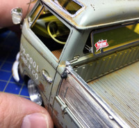 Safari Type 2 rear / VW Type 2 takaikkunan Safari-kehys 1:24/1:25