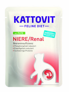 Kattovit Niere/Renal Kalkkuna 85g