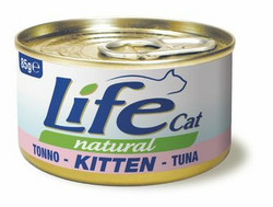 LifeCat Kitten Tonnikala pennuille 24x85g