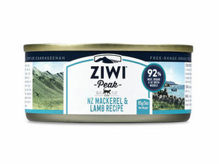 ZiwiPeak cat, Uuden-Seelannin MAKRILLI & LAMMAS 12x85g