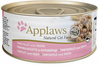 Applaws Tonnikalafile & Katkarapu 24x70g