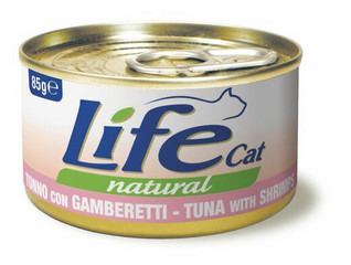 LifeCat Tonnikala & Katkarapu 24x85g