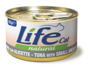 LifeCat Tonnikala & Pikkusilli (White Baits) 24x85g