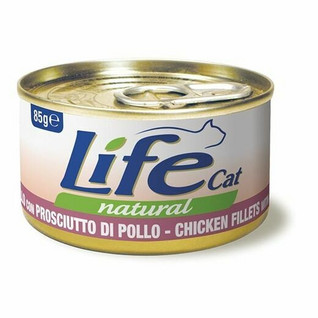 LifeCat Kananfilee & Kanankoipi (HAM) 24x85g