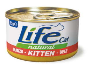LifeCat Kitten - Pentu Nauta 24x85g